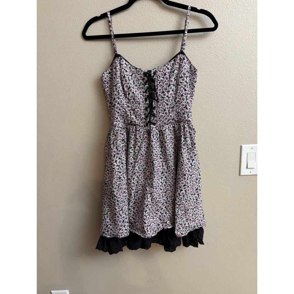 Betsey Johnson Dress Size 4 Daisy Corset Fairy Whimsical Renaissance